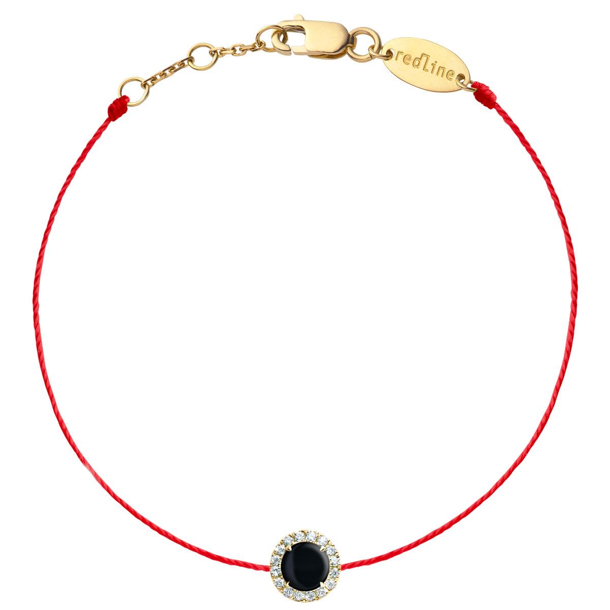 Redline Paris - Reine Onyx yellow gold bracelet - Redline