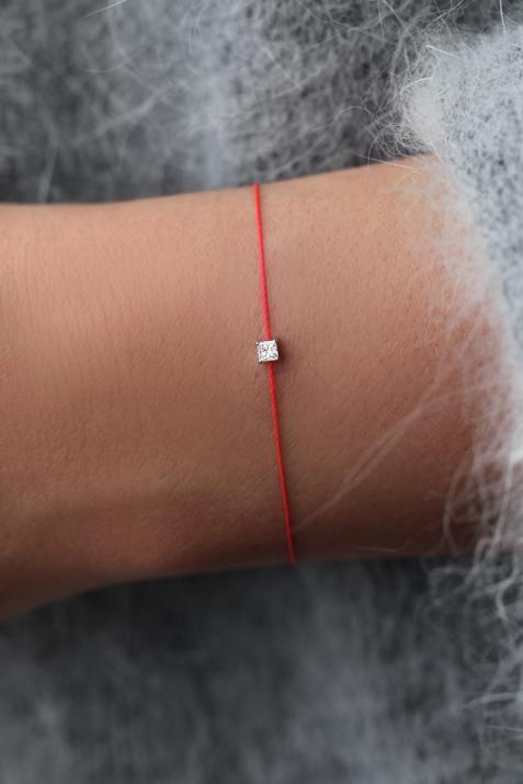 Red string bracelet RedLine: diamond bracelet women - RedLine - Redline